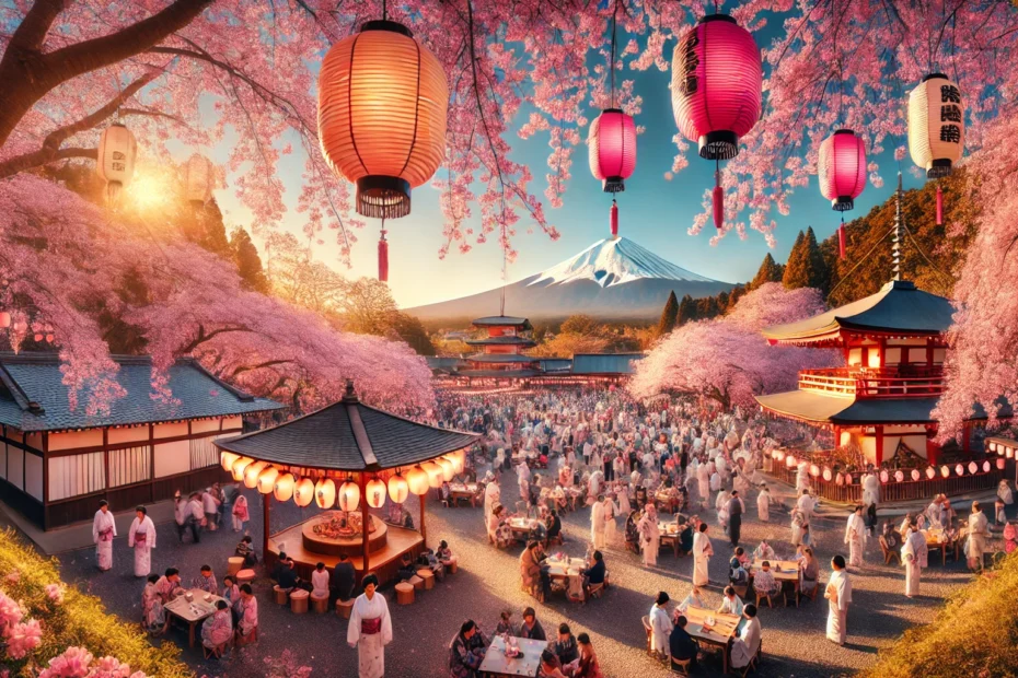 Cultural Festivals in Japan During Cherry Blossom Season