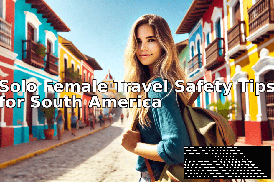 Solo Female Travel Safety Tips for South America